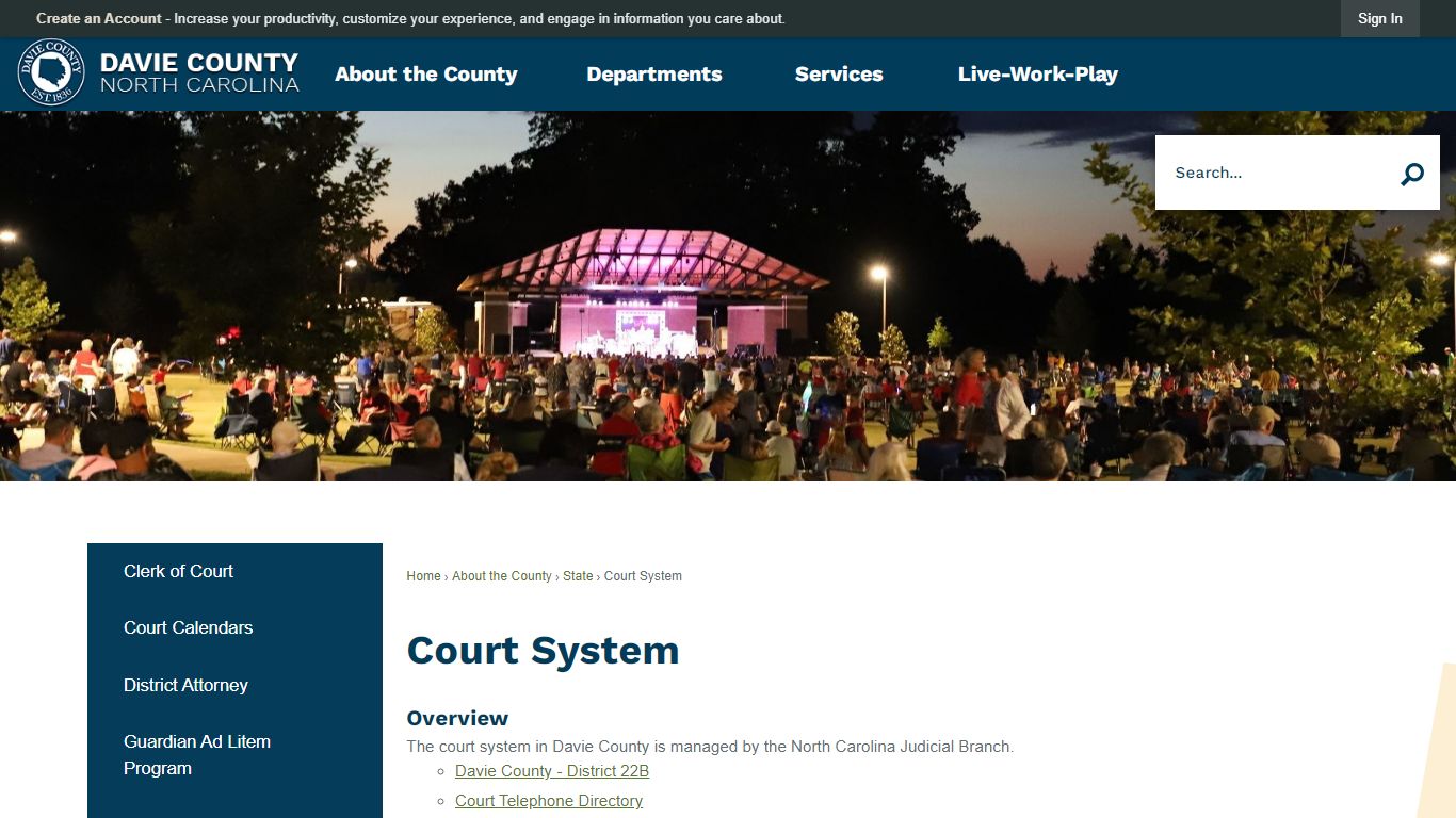 Court System | Davie County, NC - Official Website